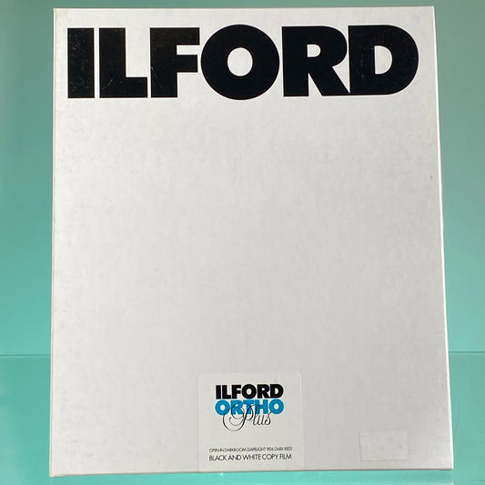 Ilford Ortho Plus 10x12 Copy Film - Sealed 12/03 Exp Fridge Stored!