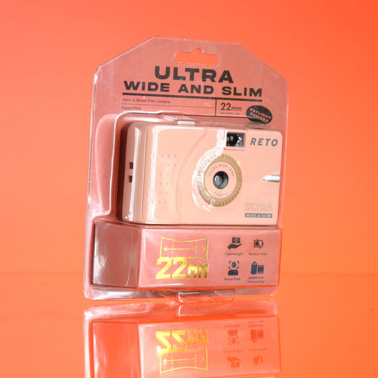 Reto - Ultra Wide and Slim 35mm Point and Shoot Film Camera