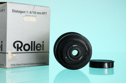 Rollei Zeiss Distagon 18mm f/4.0 HFT QBM Mount Super Wide Angle Lens for QBM Mount BOXED