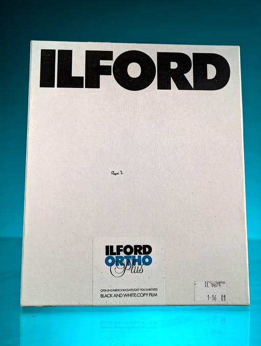 Ilford Ortho Plus 8x10 Copy Film (17 Sheets)