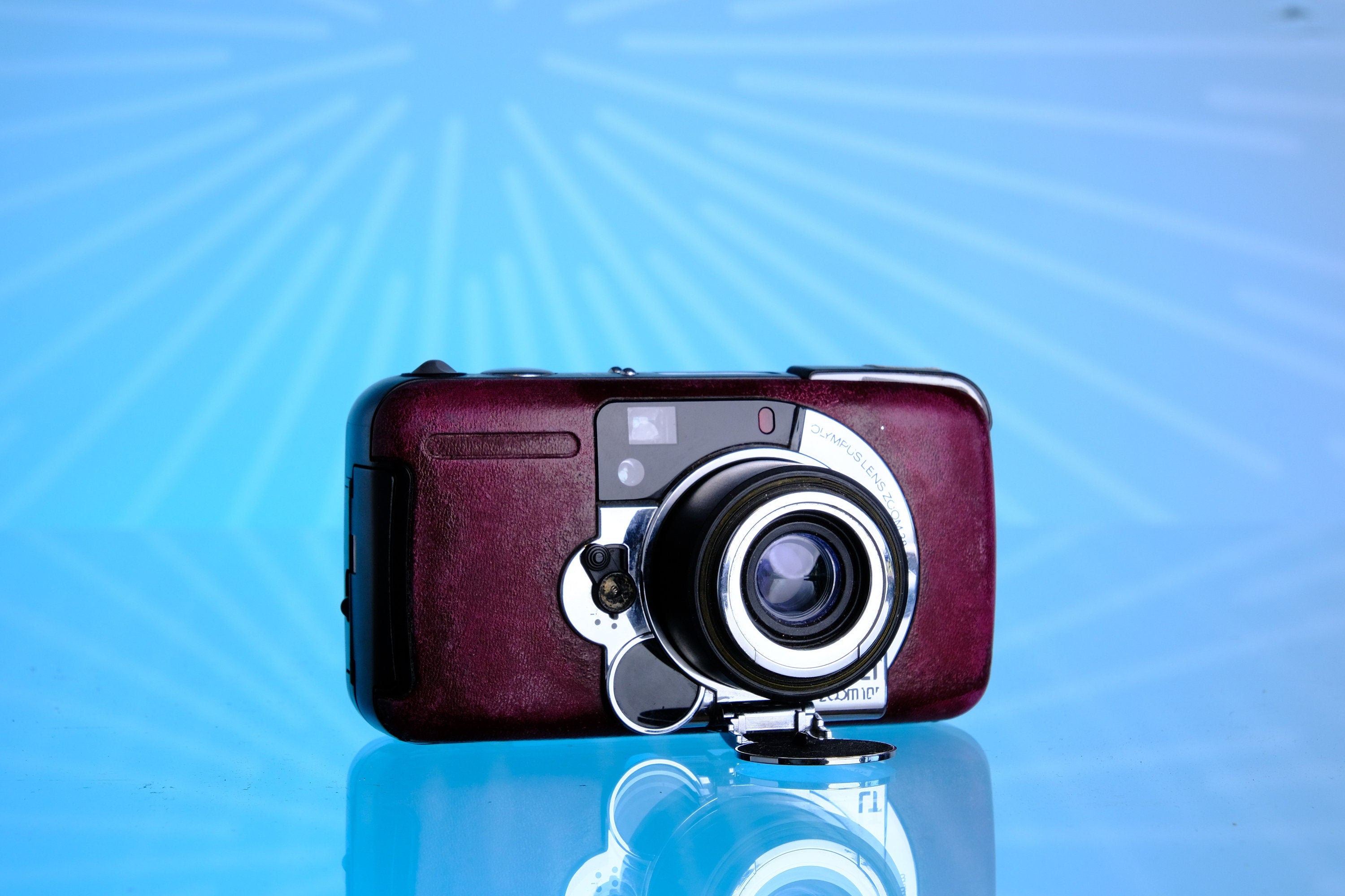 Olympus Stylus 105 Camera 35mm Film Camera Point sale and Shoot Camera With Strap