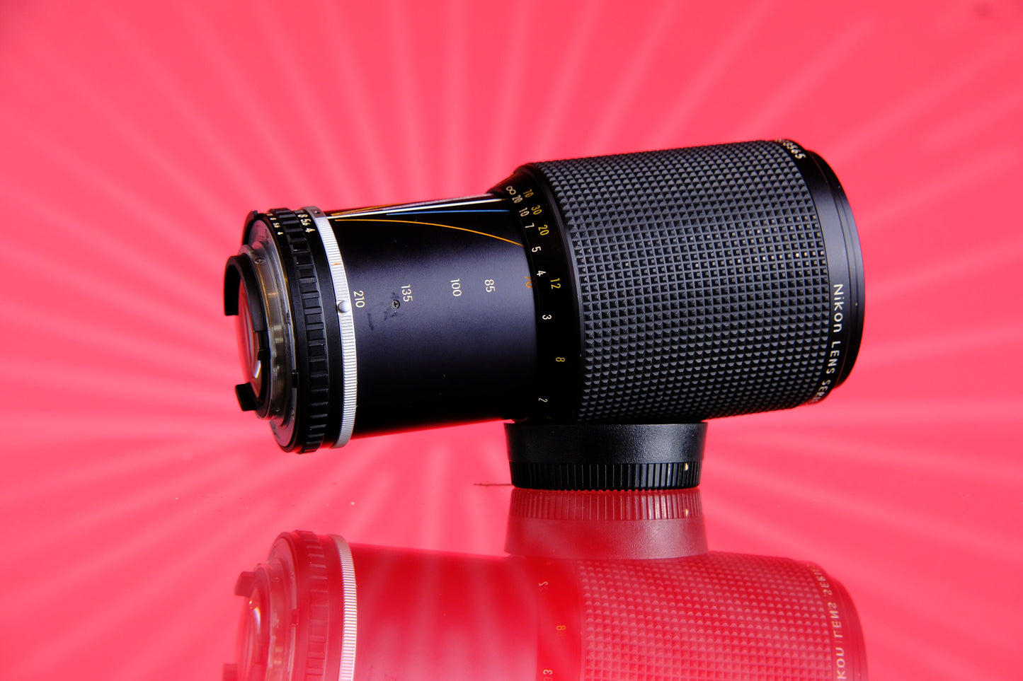 Nikon Series E 70-210mm F/4 Telephoto Zoom Lens F Mount Ai-S