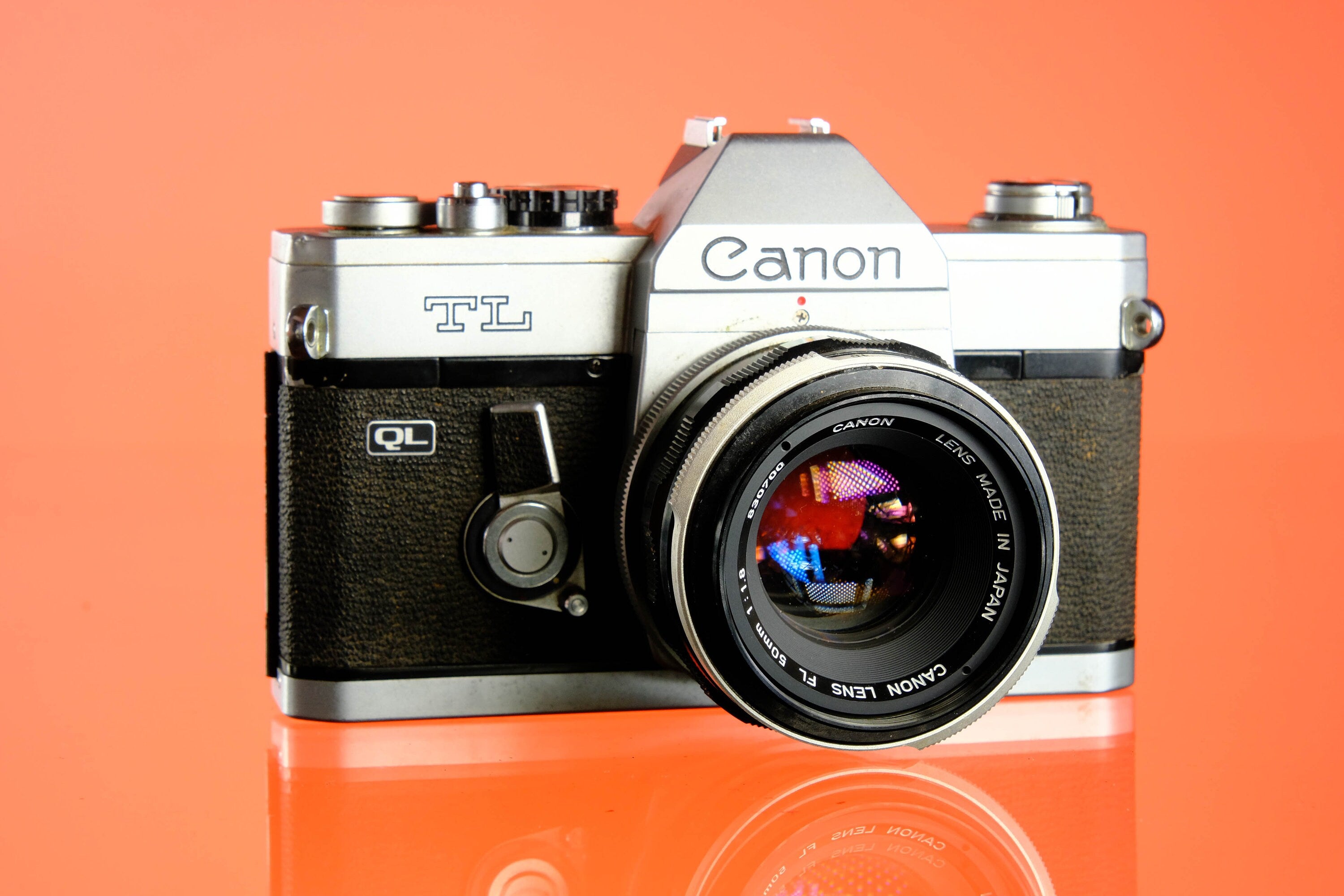 Canon TL outlet 35mm SLR film camera