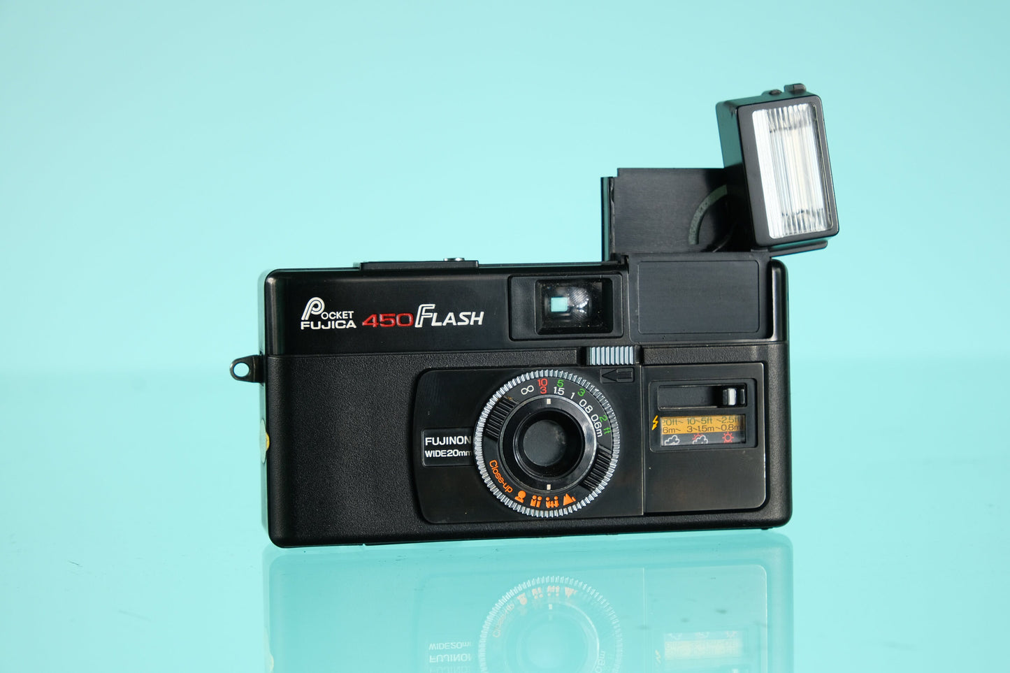 Pocket Fujica 450 Flash Fujinon Wide 20mm 110 Film Camera Tested!