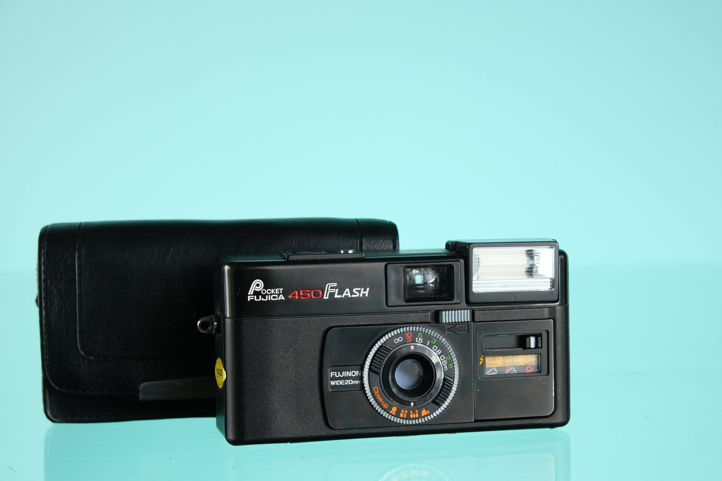 Pocket Fujica 450 Flash Fujinon Wide 20mm 110 Film Camera Tested!