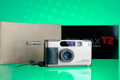 Contax T2 35mm Point and Shoot Camera Film Tested!