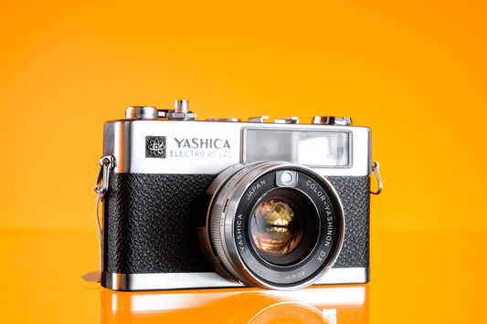 Yashica Electro 35 GL 35mm Rangefinder Film Camera - Working!