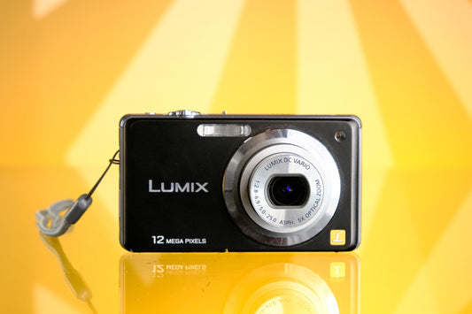 Panasonic Lumix DMC-FS10 Compact Digital Camera Point & Shoot Digicam Starter Kit