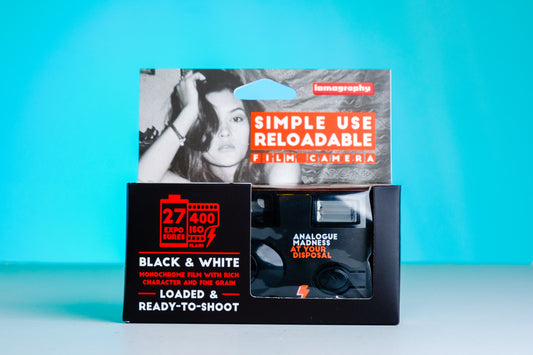 Lomography Simple Use B&W Reloadable Film Camera